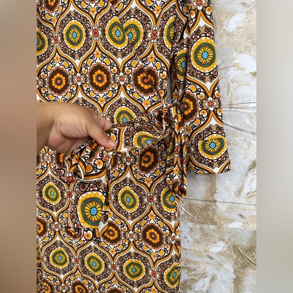 Camicettasnob wrap multicolored dress size 42/8 - Picture 4 of 12